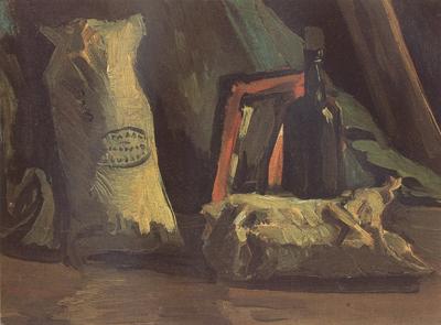 Vincent Van Gogh Still Life with Two Sacks and a Bottle (nn040 Germany oil painting art
